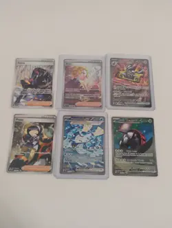 Pokemon Briar/Poppy/Wellspring Mask Ogerpon SIR Full Art Holo Cards - Image 1