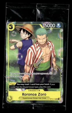 Roronoa Zoro OP10-113 Illustration Box Vol.3 Sealed Promo - Image 1