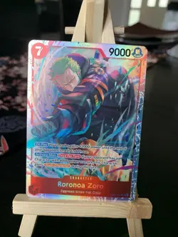 One Piece TCG EB04-007 Roronoa Zoro SR English Pack Fresh - Image 1