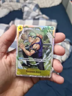 Roronoa Zoro OP15-113 Secret Rare English one piece - Image 1