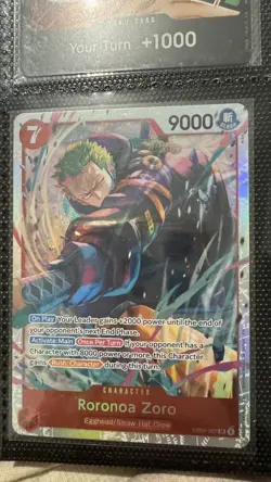 One Piece Roronoa Zoro EB04-007 SR ENGLISH OP15 - Image 1