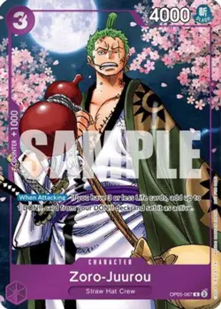 Zoro-Juurou (Event Pack Vol. 5) OP05-067 English - One Piece Card - NM - Image 1