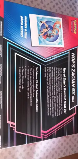 Pokemon TCG Journey Together - Hop’s Zacian Ex Collectors Box - Image 2