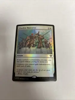 Flawless Maneuver Foil Card #0024 MTG LP - Image 1