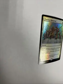 Flawless Maneuver Foil Card #0024 MTG LP - Image 5