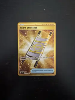 Pokemon TCG Night Stretcher 251/191 Surging Sparks Hyper Rare Card Trainer - Image 1