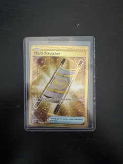 Pokemon TCG Night Stretcher 251/191 Surging Sparks Hyper Rare Card Trainer - Image 3