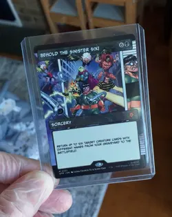 Behold The Sinister Six mtg Mythic 0221 Spider-Man Magic: The Gathering - Image 3