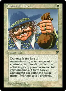 MTG Land Tax - Legends (Italian) (Lightly Played) - Image 1