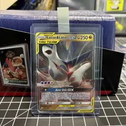 Latias & Latios GX 113/181 Pokemon Team Up Sun & Moon Ultra Rare 2019 - Image 1