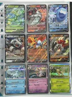 Pokemon Card Collection Binder Lot Holo Rare Solgaleo Lunala Tag Team Lugia Pika - Image 3