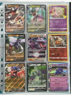 Pokemon Card Collection Binder Lot Holo Rare Solgaleo Lunala Tag Team Lugia Pika - Image 5