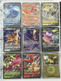 Pokemon Card Collection Binder Lot Holo Rare Crown Zenith Glaceon Pika Mimikyu - Image 3