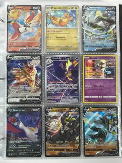 Pokemon Card Collection Binder Lot Holo Rare Destined XY Mew EX Psyduck Mewtwo - Image 3