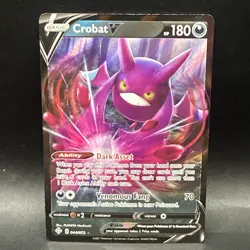 Pokemon Crobat V 044/072 Shining Fates Ultra Rare Holo - Image 1