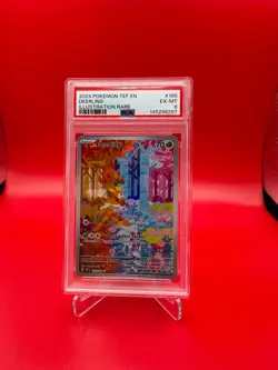 2024 Pokemon TEF EN Deerling Illustration Rare PSA 6 - Image 1