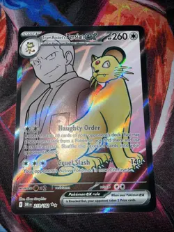 Pokemon TCG Team Rocket’s Persian Ex 219 Destined Rivals - Image 2