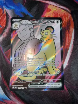 Pokemon TCG Team Rocket’s Persian Ex 219 Destined Rivals - Image 3