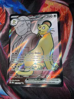 Pokemon TCG Team Rocket’s Persian Ex 219 Destined Rivals - Image 4