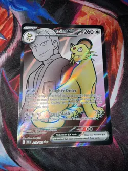 Pokemon TCG Team Rocket’s Persian Ex 219 Destined Rivals - Image 5