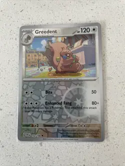 Greedent | 152/198 | Reverse Holo | Scarlet & Violet Base Set | Pokemon TCG - Image 1