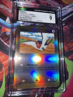 Pokemon TCG 2003 Taillow Ex Dragon Reverse Holo CGC 9 - Image 3