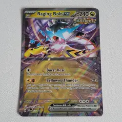 Raging Bolt ex 145 Pokemon TCG Scarlet & Violet Black Star Promo NM - Image 1