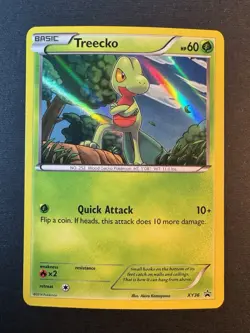 Treecko - XY36 - XY Black Star Promo Holo - Pokemon TCG - NM/LP - Image 3