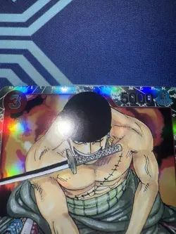One Piece Roronoa Zoro ST01-013 Super Pre-Release Starter Deck 1 Straw Hat LP #1 - Image 2