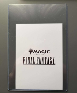 MTG FF Final Fantasy Prerelease Promo Card Booster - English + Chocobo Poster - Image 3
