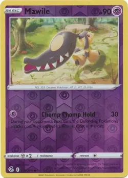Mawile 119/264 Reverse Holo | Fusion Strike | Pokemon Card - Image 1