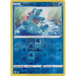 Totodile 55/264 Reverse Holo | Fusion Strike | Pokemon Card - Image 1