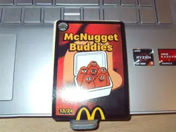 McNUGGET BUDDIES 13/24 McDonalds Cards UnRedeemed Trading Card Free nuggets used - Image 2