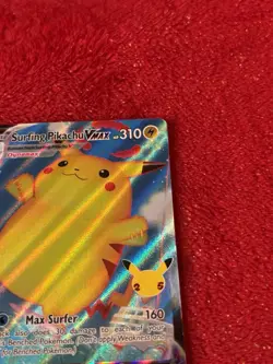 Surfing Pikachu VMAX 009/025 Celebrations Holo Pokemon Card Near Mint - Image 2