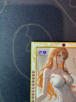 Goddess Nami Bride Lingerie Metal Card Bikini Waifu Doujin Numbered One Piece - Image 2