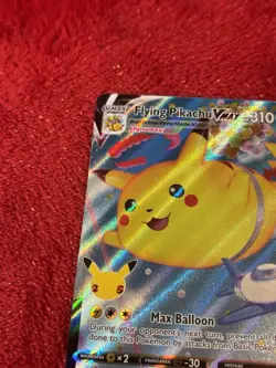 Flying Pikachu VMAX 007/025 Celebrations Holo Pokemon Card Near Mint - Image 3