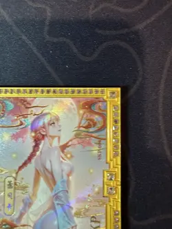 Goddess Rebecca Diamond Golden Card Metal Bikini Waifu Doujin Numbered One Piece - Image 3