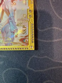 Goddess Rebecca Diamond Golden Card Metal Bikini Waifu Doujin Numbered One Piece - Image 4