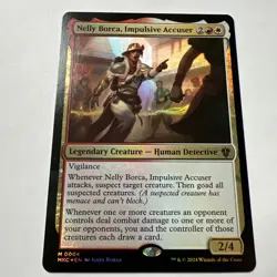 MTG - Nelly Borca, Impulsive Accuser - Murders at Karlov Manor - Mythic 0004 MKC - Image 1