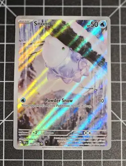 Pokemon TCG - Snom - 168/162 Temporal Forces - Illustration Rare Full Art - Image 1