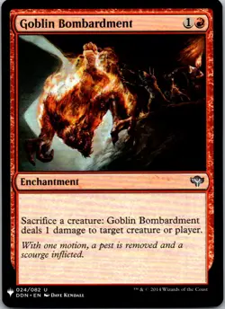 Goblin Bombardment The List Reprints NM Normal - Image 1