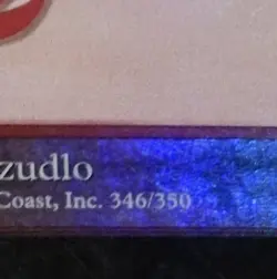 Magic The Gathering - Odyssey Foil Mountain 346/350 NM MTG Land - Image 2