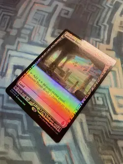 Foil Ancient Tomb NM-/EX+ Zendikar Expeditions - Tiny Bumps Please See All Pics - Image 4