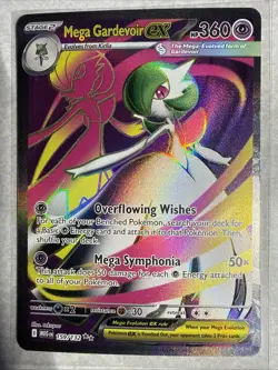 Pokemon TCG Mega Gardevoir EX 159/132 Ultra Rare Full Art Holo Me01 EN - Image 1