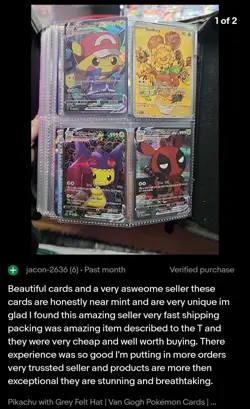 SALE! | Sableye Pikachu | Cosplay Pikachu Pokemon Cards | #23 | Read Description - Image 5