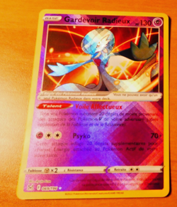 POKEMON CARD HOLO CARTE Gardevoir radieux 069/196 Origine perdue FR MINT 2022 - Image 1
