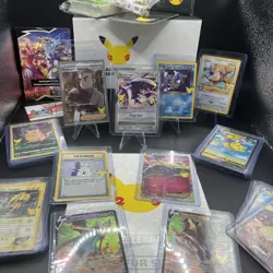 Pokemon Celebrations 25 Jahre Karten Set + Zubehor Box Wurfel ⭐🔥 - Image 2