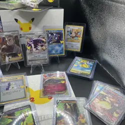 Pokemon Celebrations 25 Jahre Karten Set + Zubehor Box Wurfel ⭐🔥 - Image 3