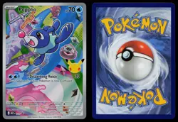 Popplio - 045 Mega Evolution Promo MEP Holo Promo First Partner Pokemon NM - Image 3