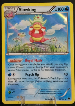 Slowking 21/122 Rare (Holo) - Pokemon TCG - BREAKpoint (LP) - Image 1
